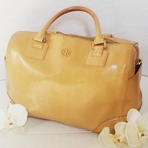 Tory Burch Marion Vintage  Tan Satchel